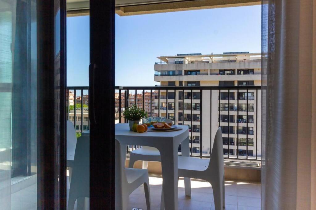 Alboraya Apartamento Con Vista Al Mar Y Piscina Valencia Exterior foto